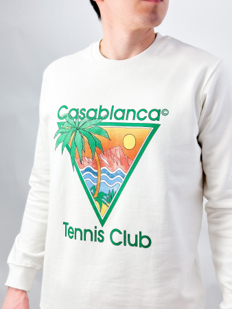 Хлопковый свитшот Casablanca (21035891) (Белый, S)
