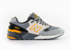 Кроссовки New Balance 999 "Grey/White/Black/Orange" (424-8) от магазина vikingsmen.ru