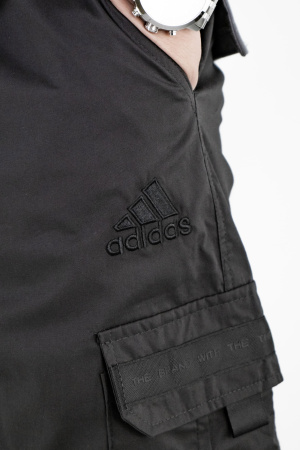 Брюки спортивные мужские Adidas (1648) (XXL, Темно-синий)