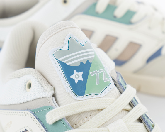 Кроссовки Adidas originals Drop Step Low "Milk/Beige/Green" (М5523-7) от магазина vikingsmen.ru