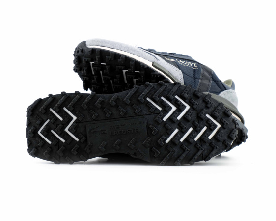 Кроссовки Lacoste Elite Active "Dark Blue/Gray" Termo (4995-5) от магазина vikingsmen.ru