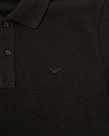 Рубашка - Поло мужская Armani (3610) (M, Черный)