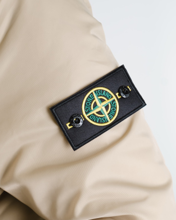 Бомбер Stone Island (9208) (XL, Белый)