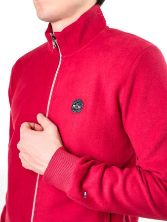 Кофта с замком Tommy Hilfiger (4447) (XXXL, Красный, 60 (3XL))