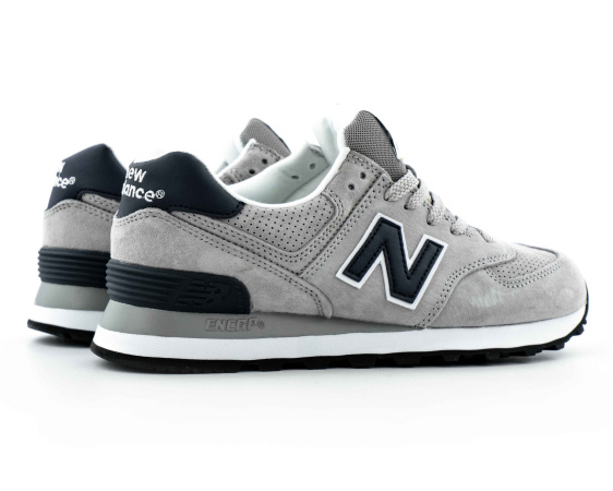 Кроссовки New Balance 574 "Grey/Navy" (W6007-19) от магазина vikingsmen.ru