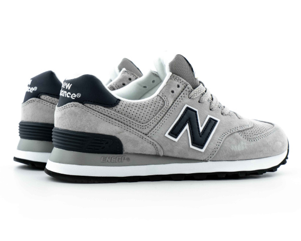 Кроссовки New Balance 574 "Grey/Navy" (W6007-19) от магазина vikingsmen.ru
