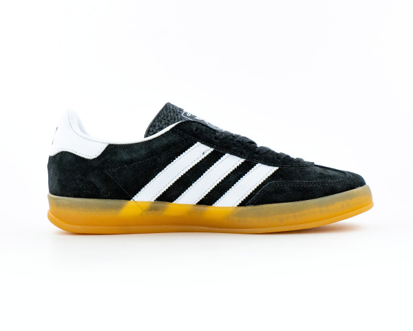 Кроссовки Adidas Gazelle INDOOR "Black/White" (АК-4) от магазина vikingsmen.ru