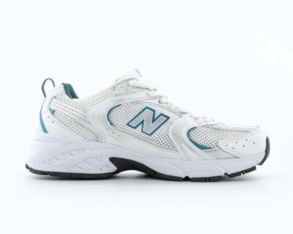 Кроссовки New Balance 530 "White Silver Green" (W016-5) от магазина vikingsmen.ru