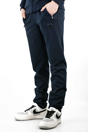 Костюм спортивный мужской Hugo Boss (6218) (L, Темно-синий)