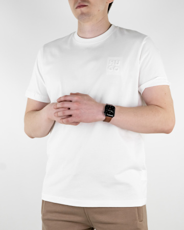 Костюм футболка + шорты Hugo (7002269/7045007) (L, Белый/Коричневый)