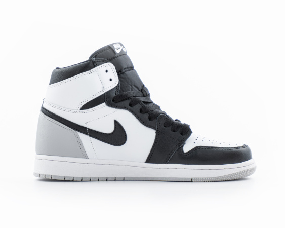 Кроссовки Nike Air Jordan 1 High "White/Black/Grey" (М5025-55) от магазина vikingsmen.ru