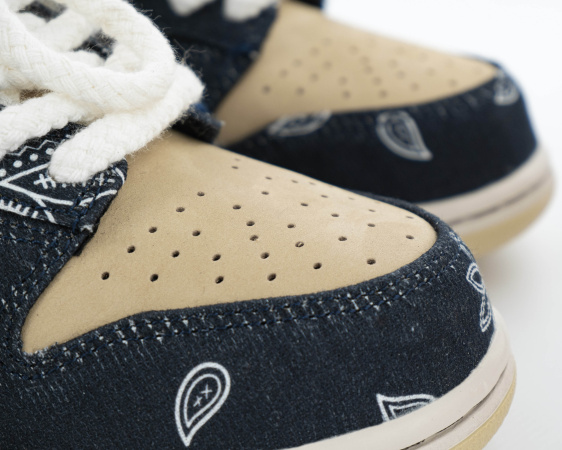 Кроссовки Travis Scott x Nike Dunk Low Premium QS SB Cactus Jack (М9905-1) [СС] от магазина vikingsmen.ru