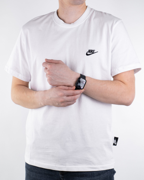 Анонс Изображения Футболка Nike с вышитым логотипом на груди (21037351)