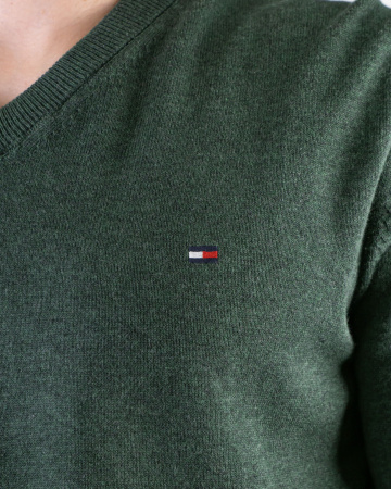 Джемпер мужской Tommy Hilfiger (140-315) (XXL, Зеленый, 58 (XXL))