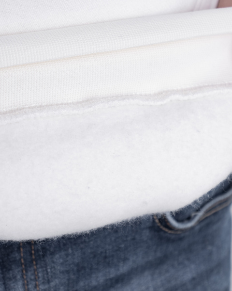 Худи Air Jordan на флисе (21037345) (Белый, L)