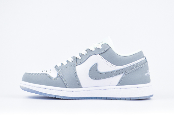 Кроссовки Nike Air Jordan 1 low "Wolf Grey" (5526-44) |AA1| от магазина vikingsmen.ru