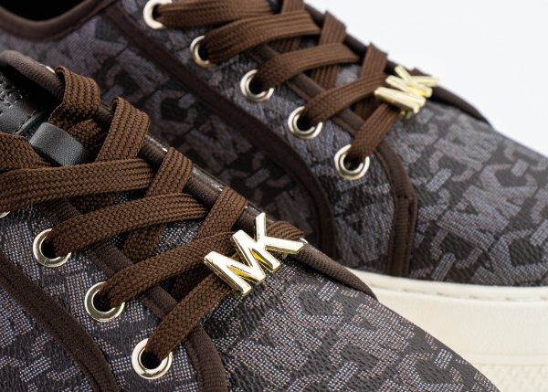 Кеды Michael Kors "Brown" (GG111) от магазина vikingsmen.ru