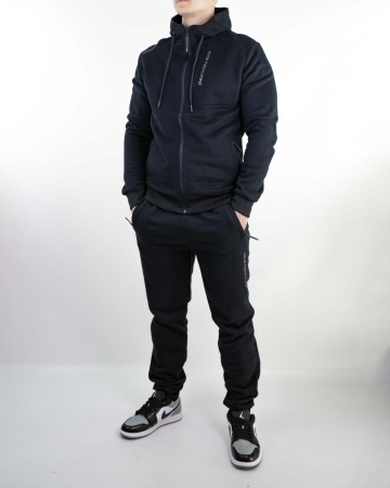 Костюм спортивный мужской NIKE TECHPRO на флисе (5212) (XL, Синий)