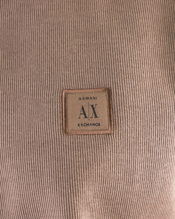 Кофта на замке Armani Exchange (07-613)) (L, Коричневый)
