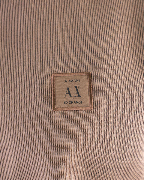 Кофта на замке Armani Exchange (07-613)) (L, Коричневый)