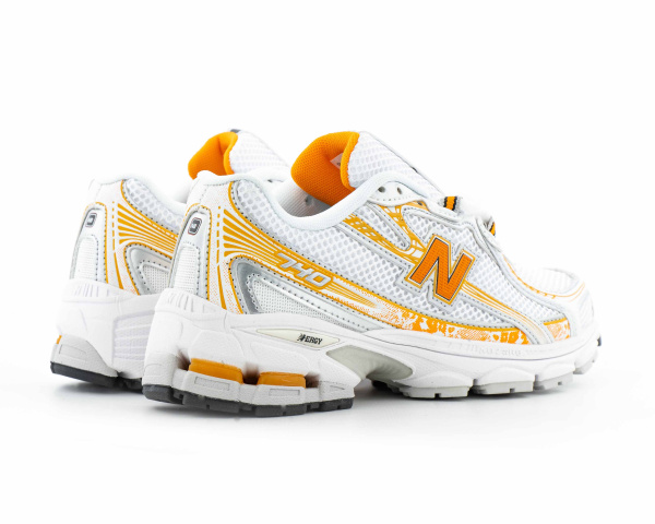 Кроссовки New Balance 740 "White/Orange" (W013-5) от магазина vikingsmen.ru