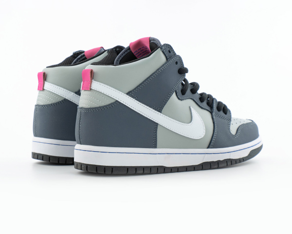 Кроссовки Nike Dunk High Pro SB "Medium Grey" (5502-7) [СС] от магазина vikingsmen.ru