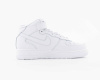 Кроссовки Nike Air Force 1 Mid ’07 Triple White (5000-2) от магазина vikingsmen.ru