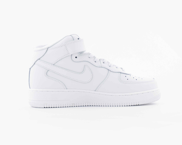 Кроссовки Nike Air Force 1 Mid ’07 Triple White (5000-2) от магазина vikingsmen.ru