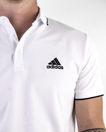 Рубашка-поло Adidas (9921)) (L, Белый)