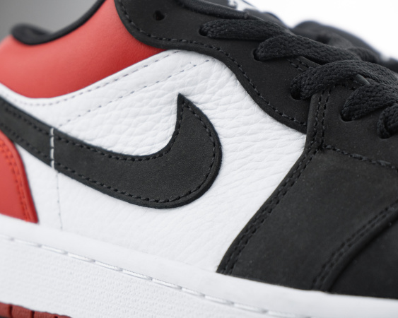 Кроссовки Nike Air Jordan 1 Low "Black Toe" (9627-4) от магазина vikingsmen.ru