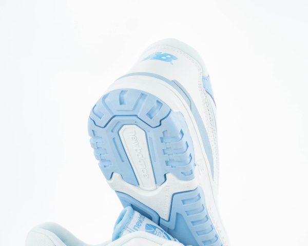 Кроссовки New Balance 550 White University Blue Grey Toe (Q3-10)[СС] от магазина vikingsmen.ru