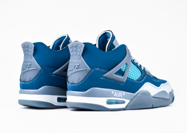 Кроссовки Air Jordan 4 Retro 30th "Teal" (5003-59) |CC| от магазина vikingsmen.ru