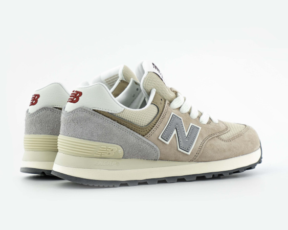 Кроссовки New Balance 574 "Khaki/Gray" (W510-73) от магазина vikingsmen.ru