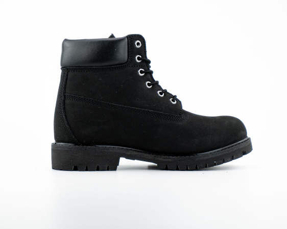 Ботинки Timberland 6 Inch Premium Boot "BLACK" с мехом (237-1) от магазина vikingsmen.ru