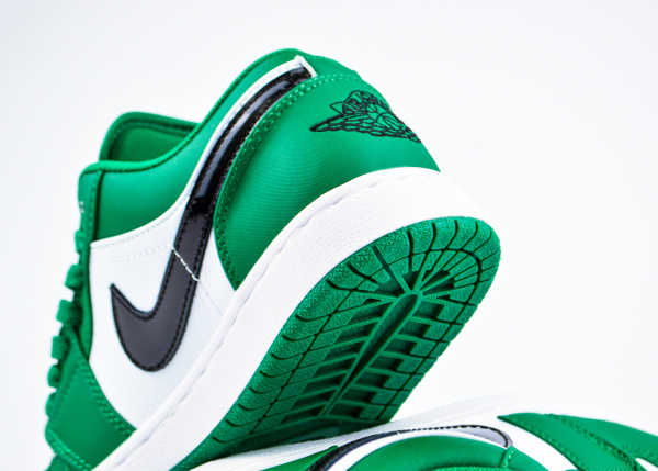 Кроссовки Nike Air Jordan 1 low "Pine Green" (5526-43) |AC| от магазина vikingsmen.ru