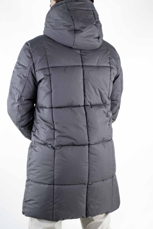 Куртка зимняя удлиненная Armani Exchange (77-138) (M, Серый)