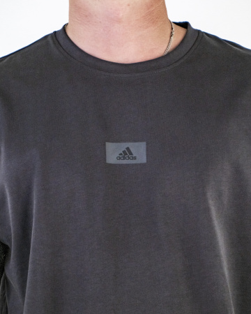 Футболка Adidas (9994D) (4XL, Темно-серый)