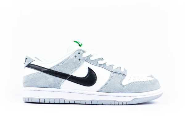Кроссовки Nike SB Dunk low "Grey/White" (5505-19) |AB| от магазина vikingsmen.ru