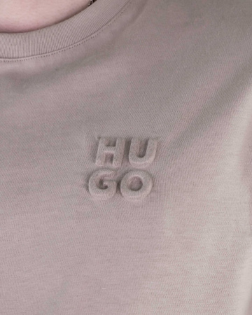 Костюм футболка + шорты Hugo (7002269/7045007) (XXXL, Бежевый/Черный)