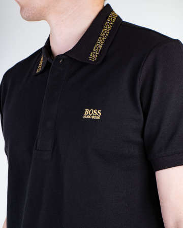Поло Hugo Boss Piksel (3334) (XL, Черный)