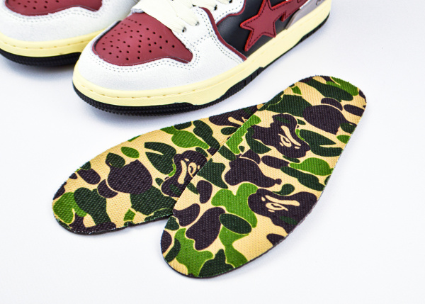 Кроссовки BAPE Sk8 Sta #4 "Red" (5800-3) |CC| от магазина vikingsmen.ru