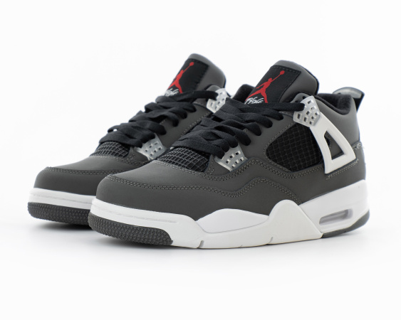 Кроссовки Nike Air Jordan 4 Retro "Grey" (5003-63) от магазина vikingsmen.ru