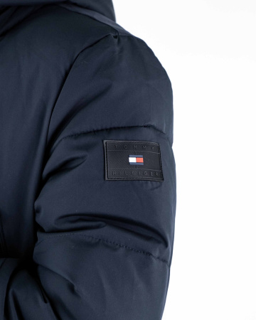 Куртка зимняя удлиненная Tommy Hilfiger (77-132) (L, Темно-синий)