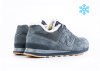 Кроссовки New Balance 574 "Grey/Brown/White" с мехом (098-9) |CA| от магазина vikingsmen.ru