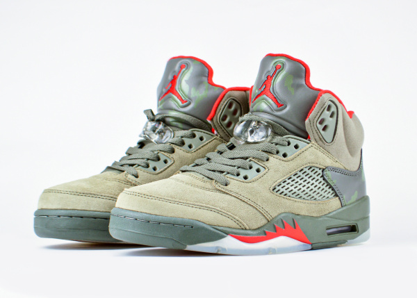 Кроссовки Nike Air Jordan 5 Retro GS "Camo" (5028-9) |AA1| от магазина vikingsmen.ru