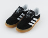 Кроссовки Adidas Gazelle INDOOR "Black/White" (АК-3) от магазина vikingsmen.ru