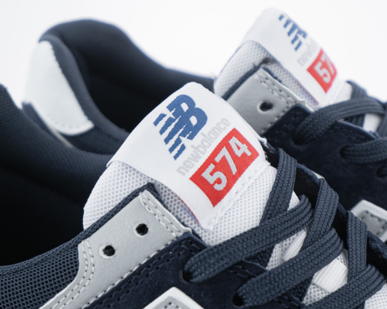 Кроссовки New Balance CT574 "DK.Blue/Silver" (6002-3) от магазина vikingsmen.ru