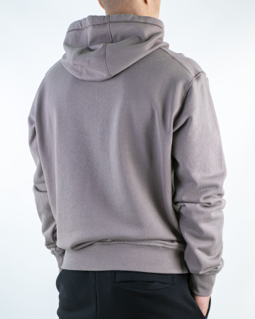 Худи Stone Island (КР-si-3000)) (M, Светло-серый)