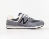 Кроссовки New Balance 574 "Grey/Black" (417-9) от магазина vikingsmen.ru