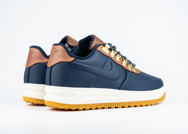 Кроссовки Nike Lunar Force 1 Duckboot Low "Obsidian" (5607-3)|CC| от магазина vikingsmen.ru